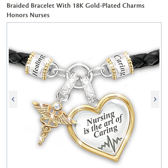 Nurses bracelet Bradford Exchange - Picture 3 of 4